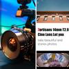 7artisans 14mm T2.9 Large Aperture, 270Focus Stroke, Full-Frame 114Ultra-Wide-Angle Spectrum Cine Lens Compatible for Sony A7 Series A7R A75 A7SII A9 A7C A1 view 2