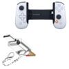 BoxWave Adapter Compatible with Backbone One PlayStation Edition (Android) - Micro SD Card miniReader, USB Type-C OTG Reader USB3.0 Adapter Keychain - Metallic Silver view 1
