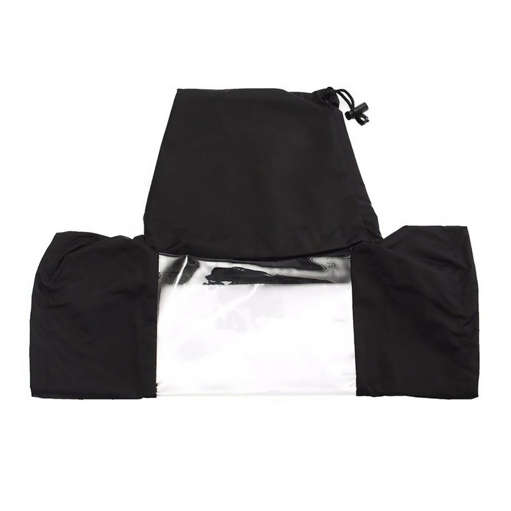 CHICHIYANG Nylon Camera Rain Cover, Nylon Raincoat Clear Screen Sleeve for Sony for Canon for Nikon DSLR Camera