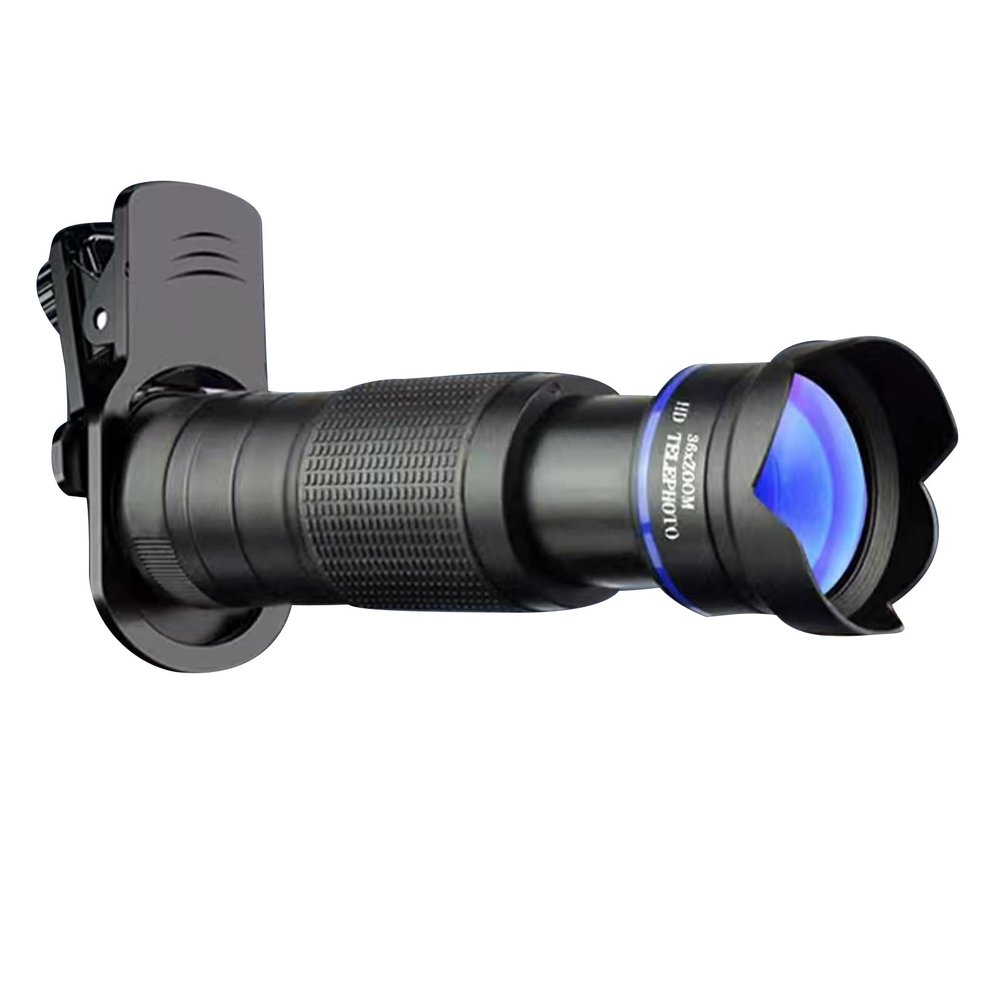 CHICHIYANG 36X Camera Lens for Phone, Phone Wide Angle Lens, Fishey Lens, Applicable for Watch The Game, Concerts