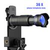 CHICHIYANG 36X Camera Lens for Phone, Phone Wide Angle Lens, Fishey Lens, Applicable for Watch The Game, Concerts view 2
