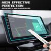 Lecctso Car Navigation Screen Protector, Car Screen Tempered Glass Protector, Car Touchscreen Protector, Car Interior Accessories Universal for Most Cars (black edge blue ray, 9inches) view 3