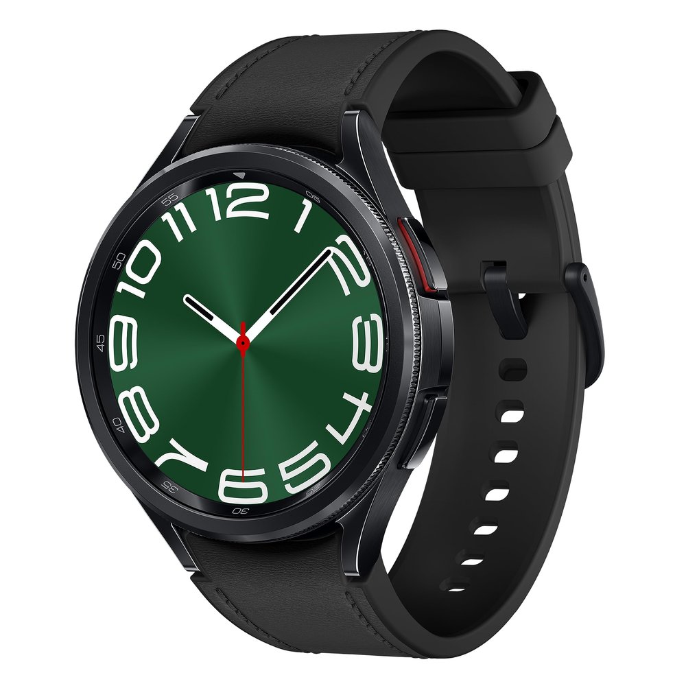 SAMSUNG Galaxy Watch 6 Classic (Renewed) 47mm Bluetooth Smartwatch, Rotating Bezel, Fitness Tracker, Personalized HR Zones, Advanced Sleep Coaching, US Version, Black