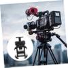 jojofuny 3sets Hot Shoe Mount Adapter for Tripod Holder Secure Locking Disk Compatible Microphones Led Lights and Cameras Accessory for Photography and Videography view 3