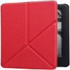 Case for 6-inch Kindle Paperwhite 1/2/3 2012 2013 2015, Standing Origami Slim Shell Cover with Auto Wake/Sleep for Amazon Kindle Paperwhite Prior to 2016 E-Reader Red view 2