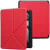 Case for 6-inch Kindle Paperwhite 1/2/3 2012 2013 2015, Standing Origami Slim Shell Cover with Auto Wake/Sleep for Amazon Kindle Paperwhite Prior to 2016 E-Reader Red view 3