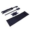 Hemoton Adjustable Telescopic Tablet Tripod Stand Rotating Holder for Tablets for Home Office and Travel Use view 2