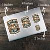 I Work Hard So My Dog Can Have A Better Life Vintage Stickers for Water Bottle Laptop Scrapbook Phone Cartoon Stickers view 3