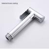 Bathroom Bidet Sprayer Kit Brass Toilet Bidet Shower Kit with Elastic Tube, for Personal Hygiene view 3