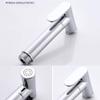 Bathroom Bidet Sprayer Kit Brass Toilet Bidet Shower Kit with Elastic Tube, for Personal Hygiene view 4