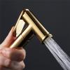 Bidet Sprayer for Toilet, Handheld Cloth Diaper Sprayer, Bathroom Jet Sprayer Kit Spray Attachment with Hose and Shower Angle Valve,Titanium Gold (Color : Titanium Gold) view 4