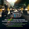 3T6B Bluetooth Motorcycle Headset with 2K Camera, Wireless Communication Systems Bluetooth Intercom/ 1000M/6 Riders Group Intercom Communication System, Music intercom, IP65/2000 mAh view 4