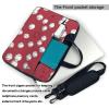 YYHWHJDE Fastball Ball Pitcher pattern Fashionable and ultra-thin shoulder laptop bag 13 inch Shockproof soft lining view 3