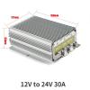 12V to 24V 1A-30A Step-up Boost DC DC Converter Power Module Step Up CE RoHS for Cars (Color : 12V to 24V 30A, Size : 12V_24V) view 2
