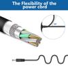Jantoy AC Adapter Compatible with Icom F1000D F1100D F2000D F2100D A16 V88 BP-279 BC-213 Battery Charger Base view 2