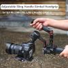 Adjustable Sling Handle Gimbal Handgrip Compatible with DJI RS4/RS 4 PRO/RS 3 Mini/RS 3/RS 3 Pro/RS 2/RSC 2 Aluminum Alloy Stabilizer Extension L Bracket Accessories view 2