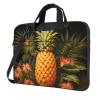 YYHWHJDE pineapple Painting picture Fashionable and ultra-thin shoulder laptop bag 13 inch Shockproof soft lining view 1