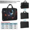 YYHWHJDE Abstract Universe picture Fashionable and ultra-thin shoulder laptop bag 13 inch Shockproof soft lining view 3