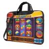 YYHWHJDE The Lazy Sloth pattern Fashionable and ultra-thin shoulder laptop bag 14 inch Shockproof soft lining view 1