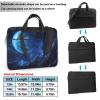 YYHWHJDE Blue Galaxy picture Fashionable and ultra-thin shoulder laptop bag 15.6 inch Shockproof soft lining view 2
