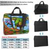 YYHWHJDE cartoon dinosaur pattern Fashionable and ultra-thin shoulder laptop bag 13 inch Shockproof soft lining view 2
