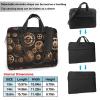 YYHWHJDE Steampunk Mechanical Gears pattern Fashionable and ultra-thin shoulder laptop bag 14 inch Shockproof soft lining view 2