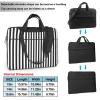 YYHWHJDE Black and White Stripe pattern Fashionable and ultra-thin shoulder laptop bag 13 inch Shockproof soft lining view 2