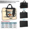 YYHWHJDE Retro bicycle pattern Fashionable and ultra-thin shoulder laptop bag 13 inch Shockproof soft lining view 2