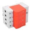 AC 2040KA Surges Protector Surges Device Arrester Device for Home Lightnings 36mm Rail Installation 385V (4P) view 2