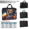 YYHWHJDE Little Tiger in Space pattern Fashionable and ultra-thin shoulder laptop bag 13 inch Shockproof soft lining view 2