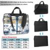 YYHWHJDE Hand painted blue dragonfly pattern Fashionable and ultra-thin shoulder laptop bag 13 inch Shockproof soft lining view 2