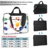 YYHWHJDE Stains of Watercolor Paint Splatters pattern Fashionable and ultra-thin shoulder laptop bag 13 inch Shockproof soft lining view 2