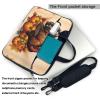 YYHWHJDE Harvest Turkey pattern Fashionable and ultra-thin shoulder laptop bag 13 inch Shockproof soft lining view 3