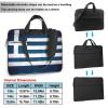 YYHWHJDE greek flag pattern Fashionable and ultra-thin shoulder laptop bag 13 inch Shockproof soft lining view 2
