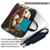 YYHWHJDE Easter Eggs picture Fashionable and ultra-thin shoulder laptop bag 14 inch Shockproof soft lining view 3