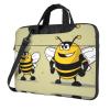 YYHWHJDE Cartoon bumblebee picture Fashionable and ultra-thin shoulder laptop bag 15.6 inch Shockproof soft lining view 1