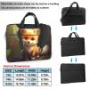 YYHWHJDE Cute Baby Fox picture Fashionable and ultra-thin shoulder laptop bag 15.6 inch Shockproof soft lining view 3