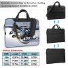 YYHWHJDE Snowmobile pattern Fashionable and ultra-thin shoulder laptop bag 13 inch Shockproof soft lining view 2