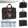 YYHWHJDE Mexican Halloween Skull picture Fashionable and ultra-thin shoulder laptop bag 13 inch Shockproof soft lining view 2