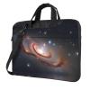 YYHWHJDE Constellation Star Clusters Galaxies pattern Fashionable and ultra-thin shoulder laptop bag 15.6 inch Shockproof soft lining view 1