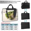 YYHWHJDE Cute Frogs pattern Fashionable and ultra-thin shoulder laptop bag 13 inch Shockproof soft lining view 2