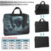 YYHWHJDE Ghost swarm pattern Fashionable and ultra-thin shoulder laptop bag 13 inch Shockproof soft lining view 2