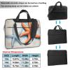 YYHWHJDE Beautiful starfish pattern Fashionable and ultra-thin shoulder laptop bag 13 inch Shockproof soft lining view 2