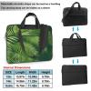 YYHWHJDE Palm Tree Green Leaves pattern Fashionable and ultra-thin shoulder laptop bag 13 inch Shockproof soft lining view 2