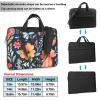 YYHWHJDE Watercolor Floral pattern Fashionable and ultra-thin shoulder laptop bag 13 inch Shockproof soft lining view 2