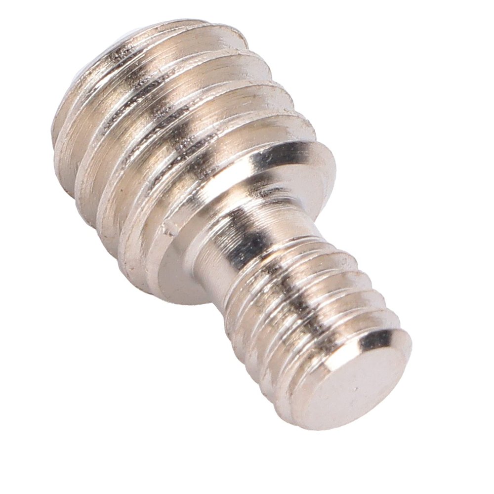 Acouto Double Male Screw Adapter 3/8 Inch Male to M6 Male Adapter Camera Screw Tripod Mount Converter, Sturdy and, Easy to Assemble and Disassemble