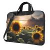 YYHWHJDE Beautiful sunflower pattern Fashionable and ultra-thin shoulder laptop bag 15.6 inch Shockproof soft lining view 1