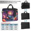 YYHWHJDE colorful Galaxy pattern Fashionable and ultra-thin shoulder laptop bag 15.6 inch Shockproof soft lining view 2