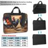 YYHWHJDE Colorful big cock pattern Fashionable and ultra-thin shoulder laptop bag 13 inch Shockproof soft lining view 2