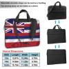 YYHWHJDE Flag of Hawaii American pattern Fashionable and ultra-thin shoulder laptop bag 15.6 inch Shockproof soft lining view 2